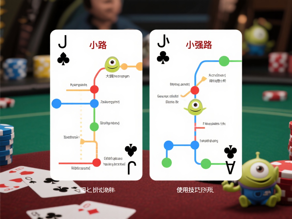 小路和小强路：这两种路图都是大眼仔的进一步演绎，提