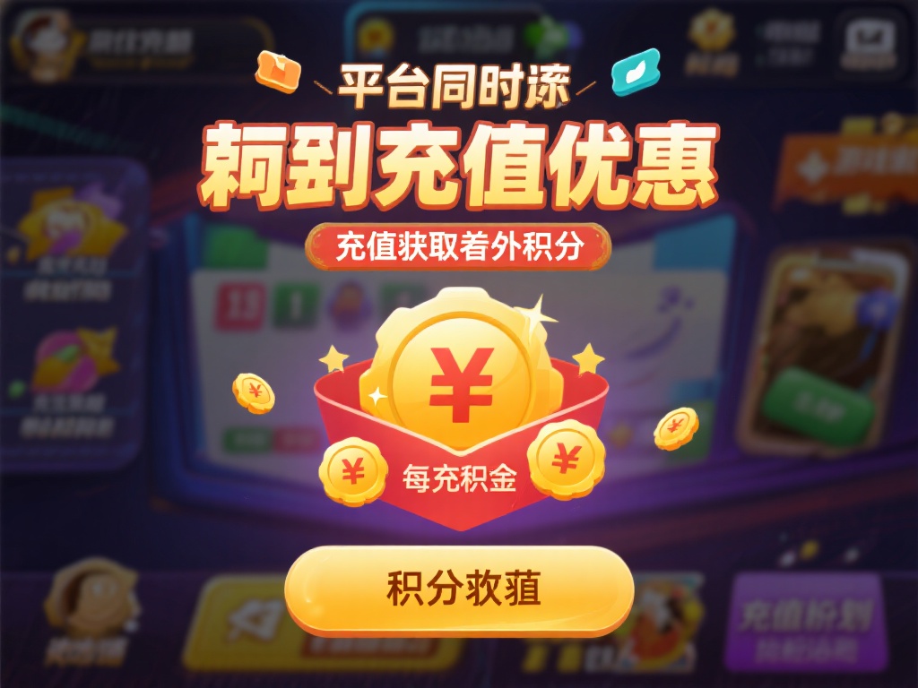 充分利用充值优惠
平台有时会推出充值获取额外积分