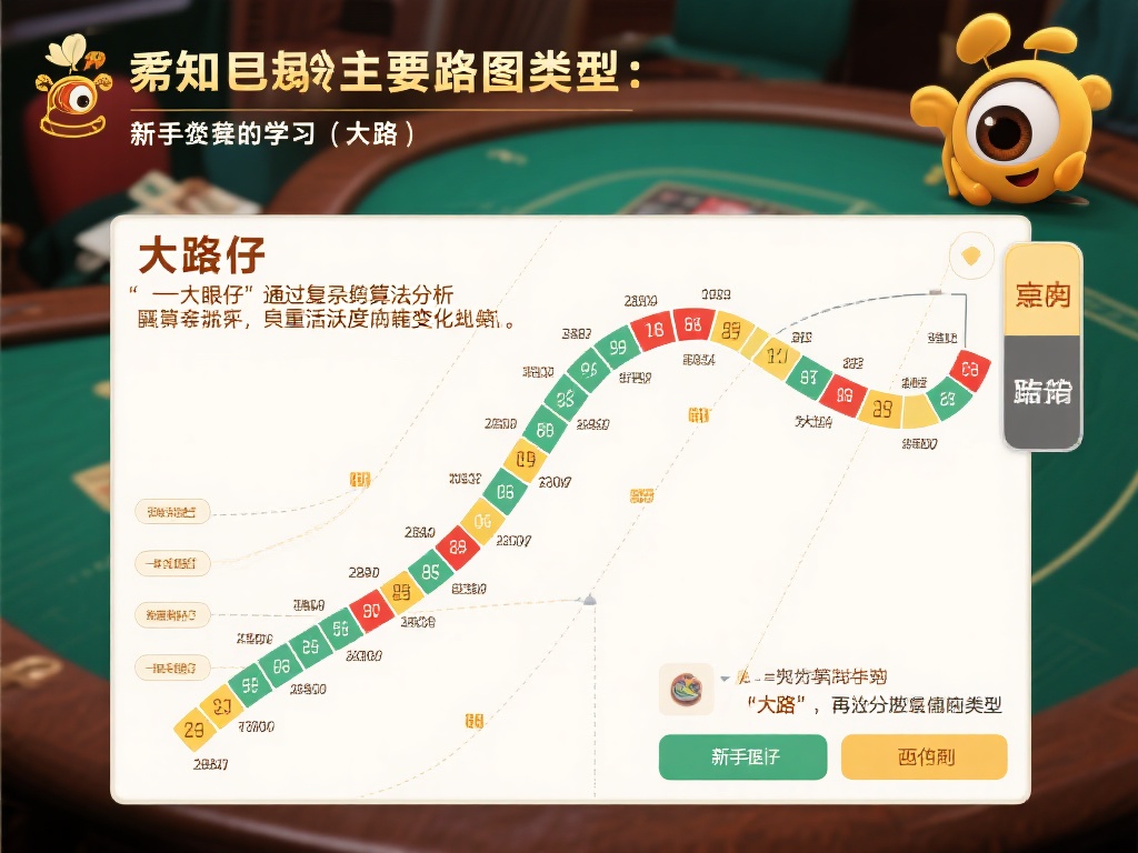 深入解析百家乐:如何通过路图技巧增强实战技能 熟悉主要路图类型: 例如,“大路”通常是最常见的路