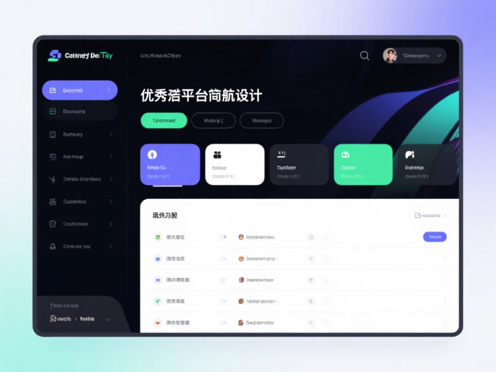 优秀的平台通常设计简洁，功能分布合理，让玩家能够轻