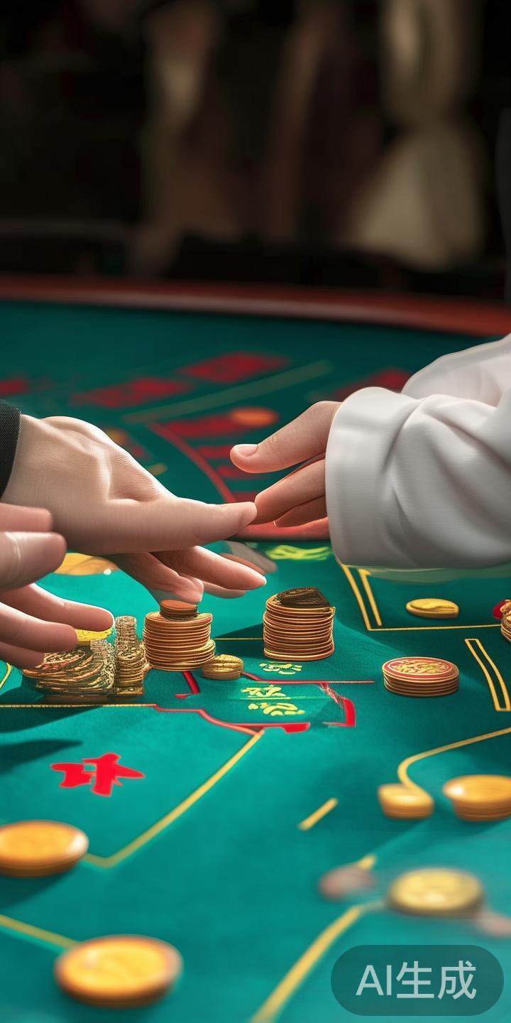 在百家乐游戏中，任何一场胜负都带有一定的随机性，但