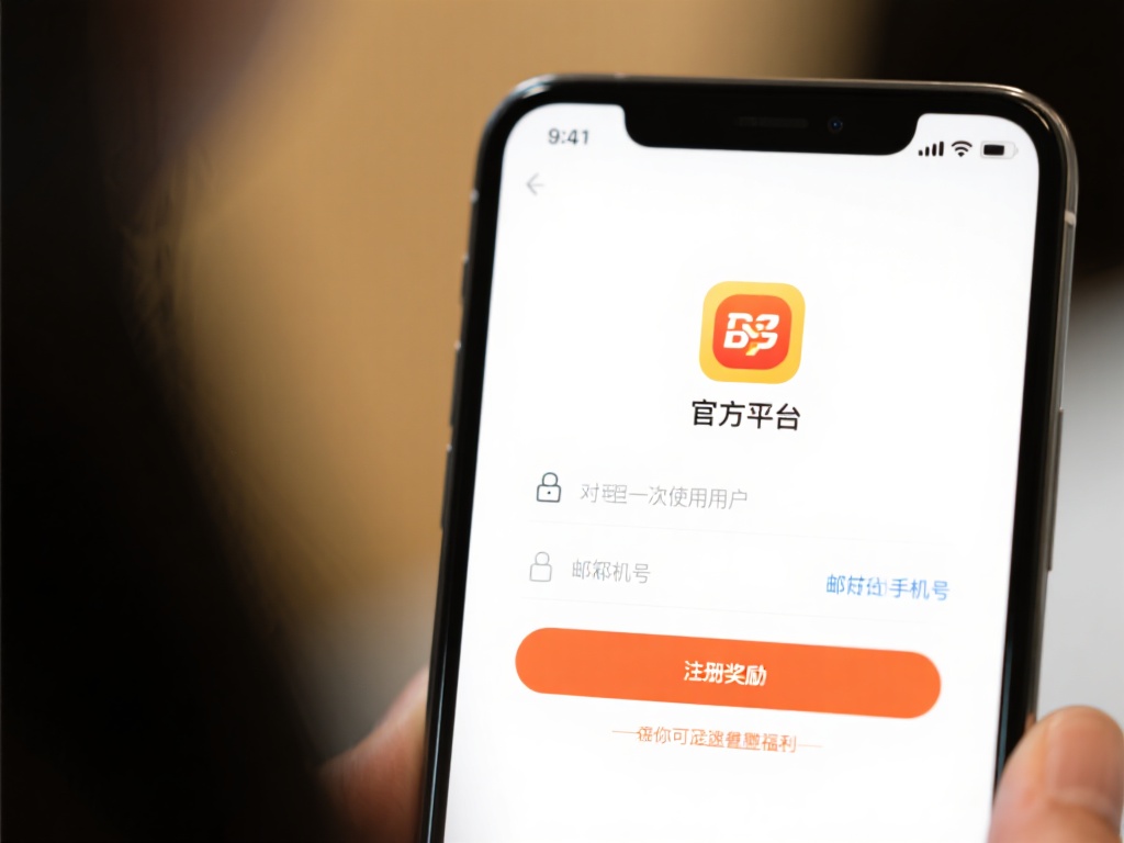 安装完成后，打开应用并进行注册。大多数官方应用都会