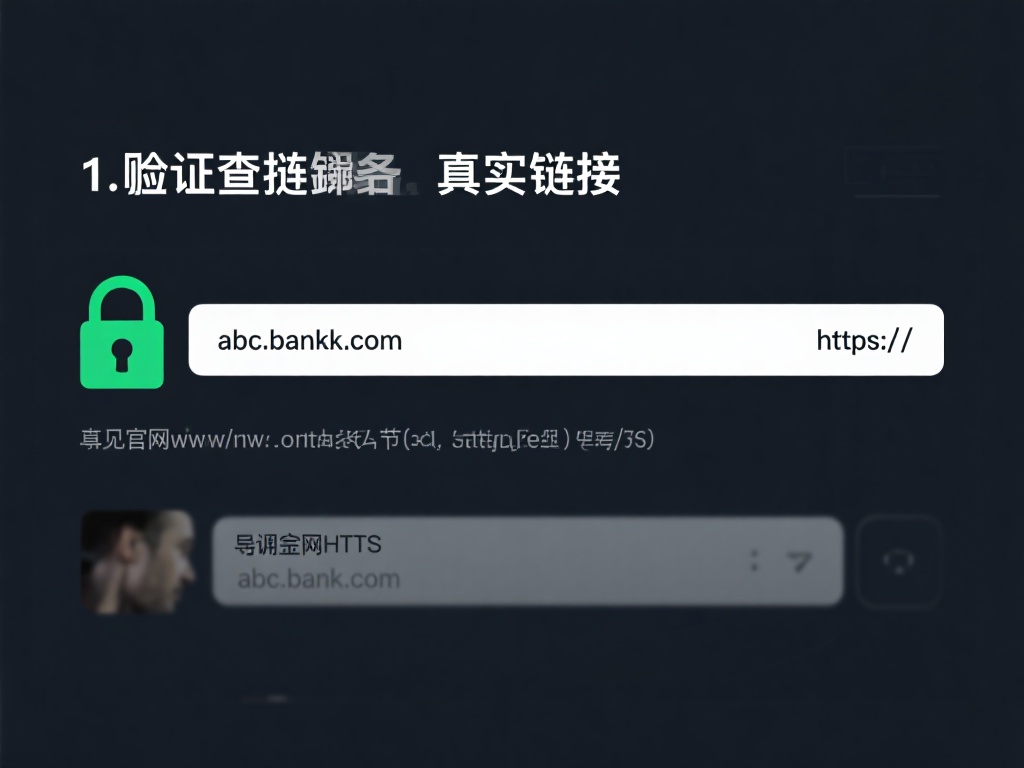 1.&nbsp;检查链接地址
真实链接和虚假链接在细节上有