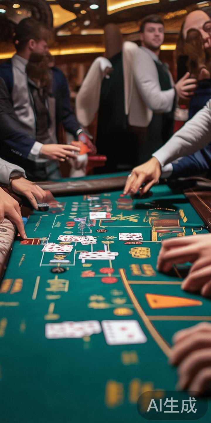 百家乐是一款以比较两手牌点数高低为核心的赌博游戏，