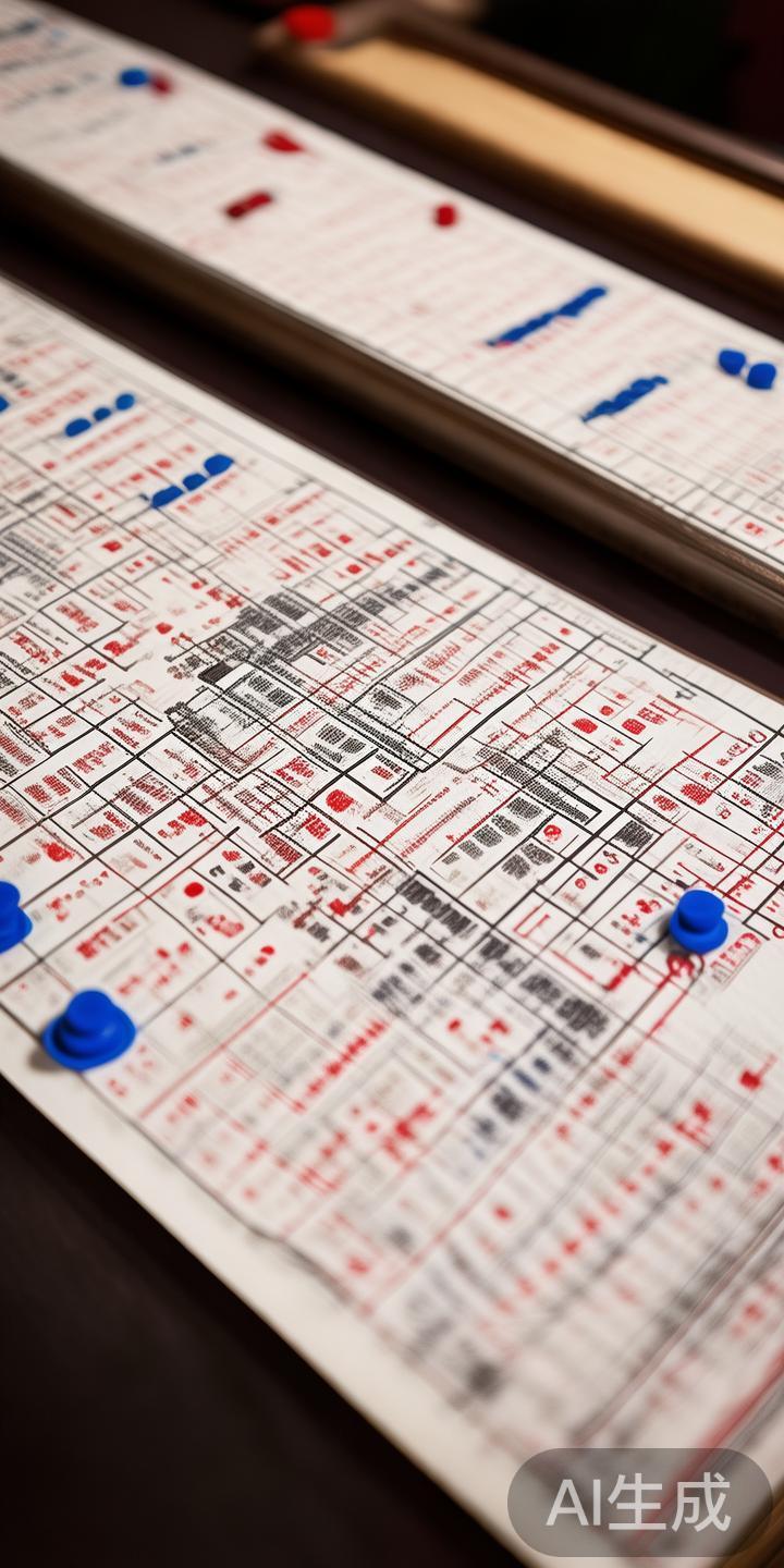 大路是最常用的路单，表现为沿着横排记录连续结果，颜